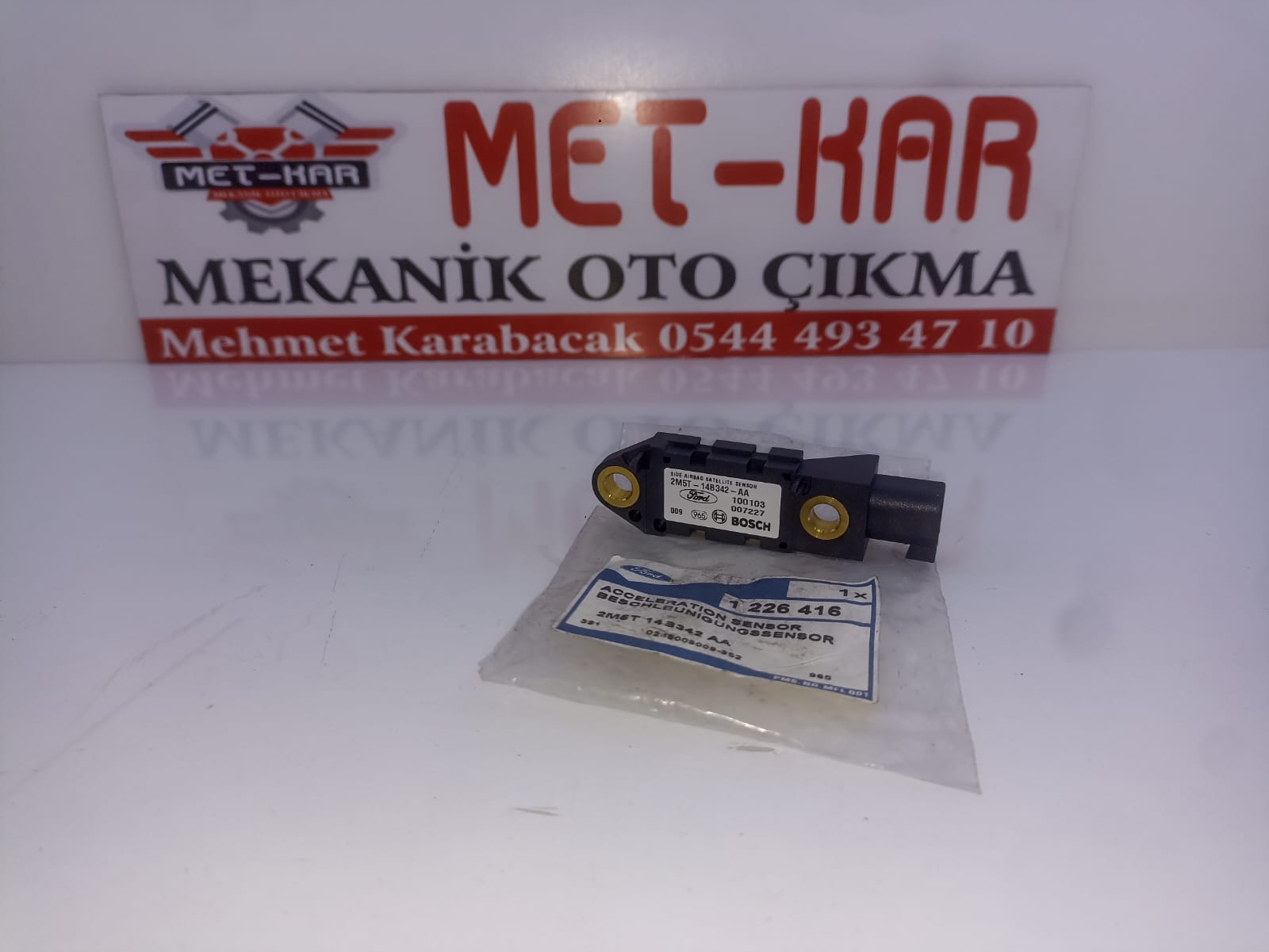 FORD FOCUS DARBE SENSÖRÜ orjınal (1998,,2005) modelle arası için  2M5T-14B342-AA