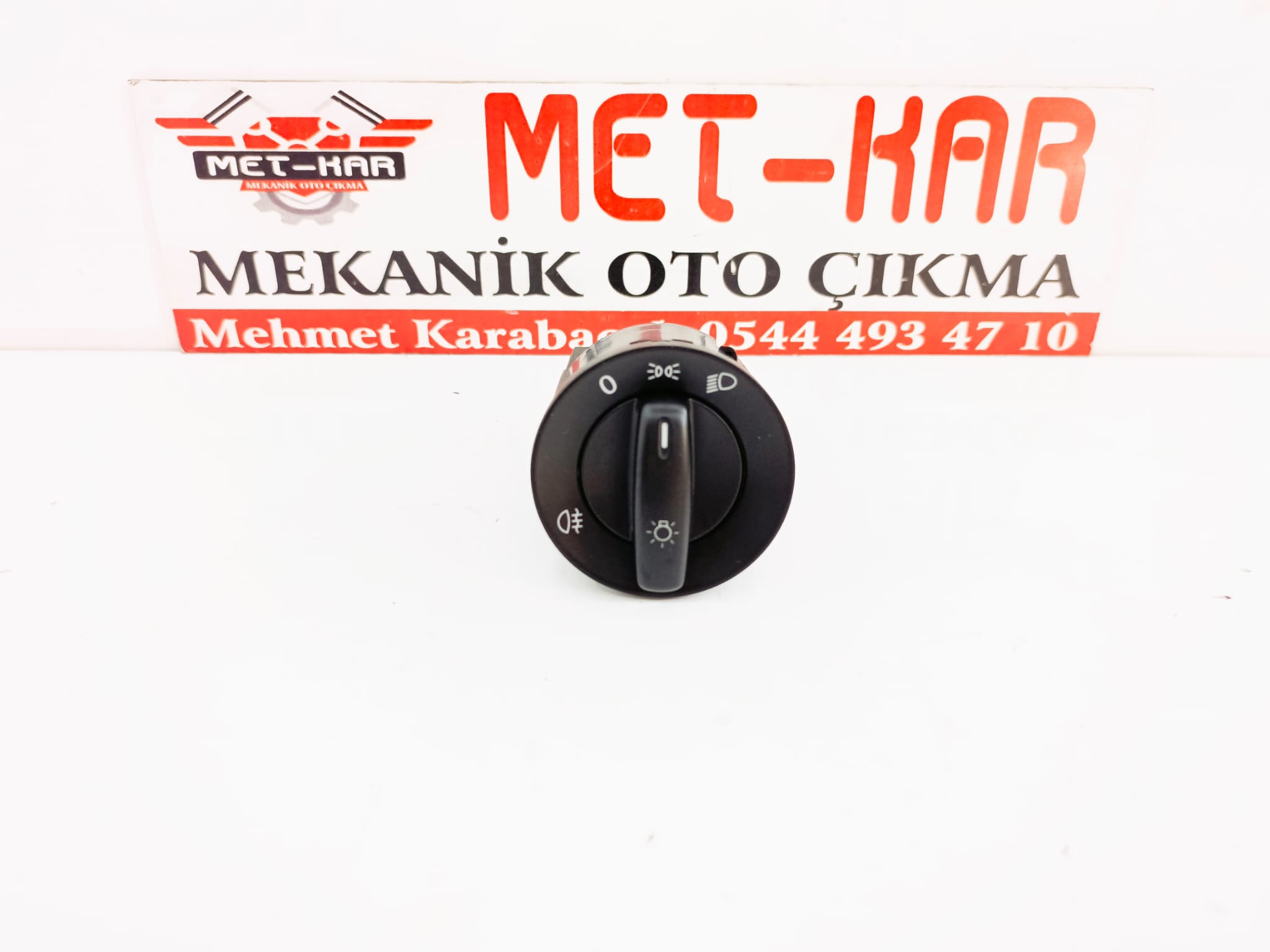 VOLKSWAGEN POLO , TRANSPORTER T5 , CADDY FAR ANAHTARI , FAR DÜĞMESİ , FAR KUMANDASI , FAR KUMANDA MODÜLÜ SİSLİ 90-860-092 , 6Q0941531N20H , 6Q0941531N , 6Q0941531C20H , 6Q0941531C01C , 6Q0941531C