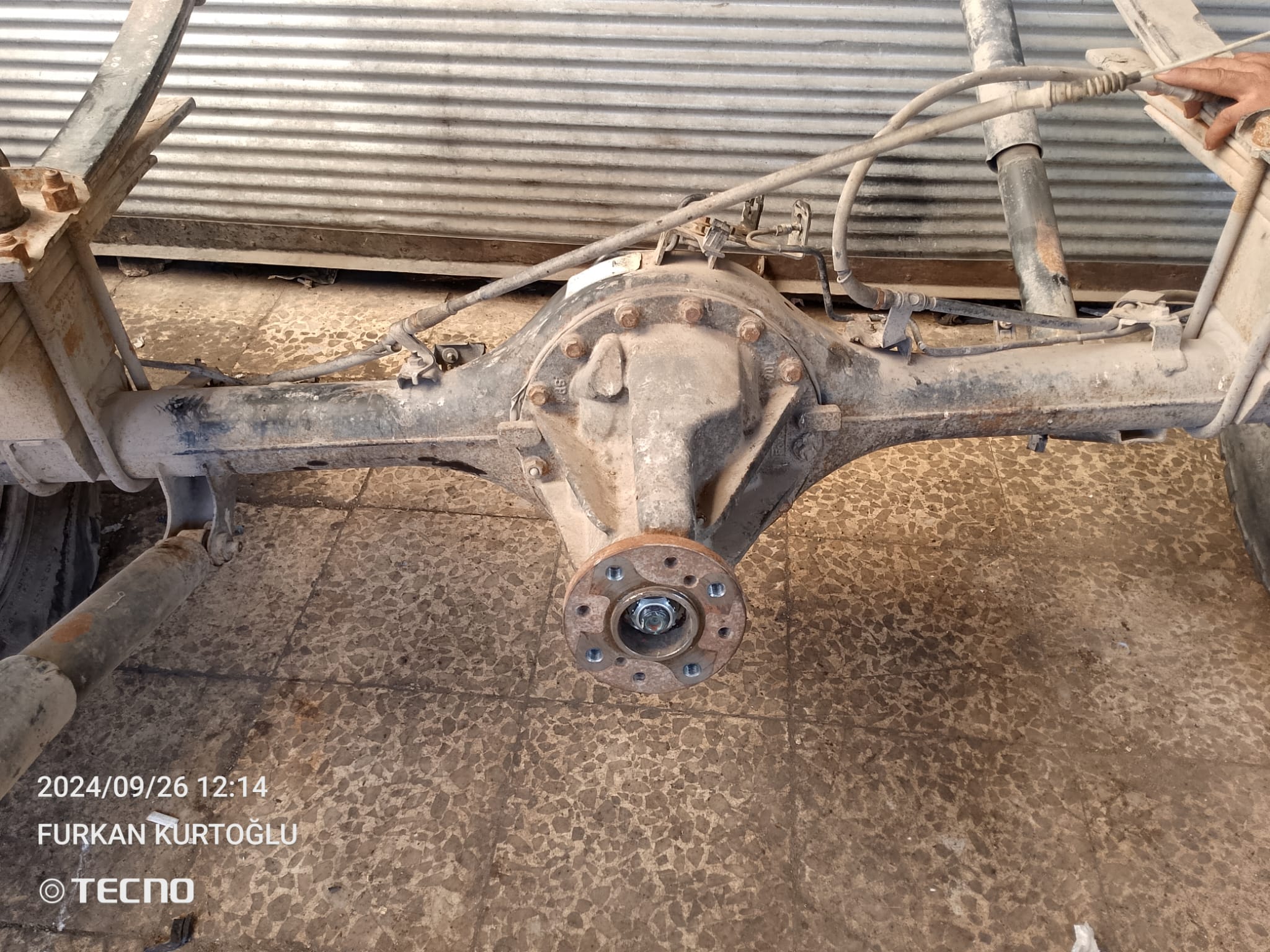 FORD RANGER OTOMATİK VİTES 2016 VE 2019 model arası 4X2 ARKA DEFRANSİYEL , ARKA DİNGİL , ARKA DEFRANSİYEL KOVANI , AB39-4001-AZF , AB394001 , 2010700-45 , TORSİYON - DİNGİL -KOVAN - DEFRANSİYEL , EB3C-5B669-MB